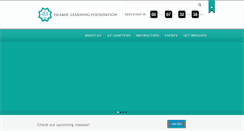 Desktop Screenshot of islamiclearningfoundation.org